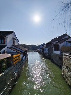 江南水乡河道风光