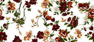 花卉图案印花背景图