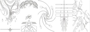 中式门窗雕花铁艺图案
