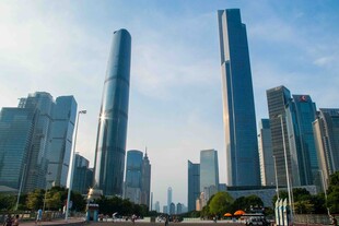 都市高楼林立景观