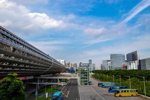 城市高架与道路景观