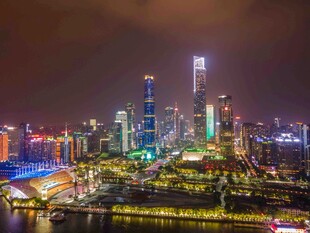 璀璨都市夜景