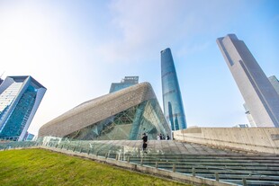 现代城市地标建筑景观