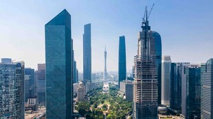 都市摩天大楼景观