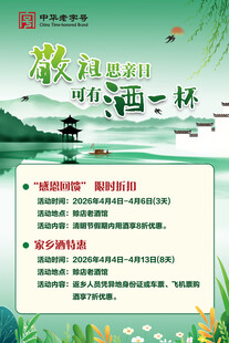 传统节日饮酒习俗宣传页