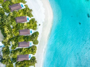 马尔代夫海景度假小屋