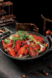 干锅小龙虾