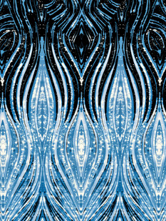 蓝色抽象波纹图案纹理