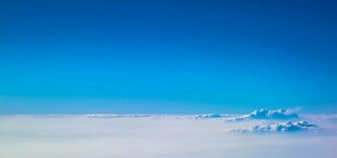 高空云海美景