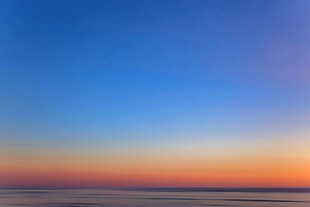 美丽渐变天空景观