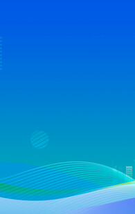 蓝色渐变海浪背景图
