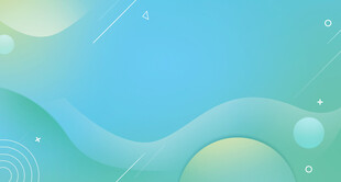 清新渐变流体抽象背景图