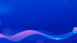 梦幻蓝紫渐变流体背景图