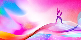 舞动于绚丽色彩之上