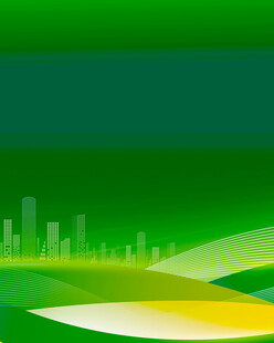 绿色动感城市背景图