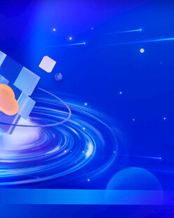 科技宇宙场景未来感画面