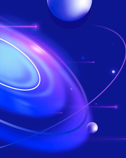 梦幻宇宙星球绚丽景象