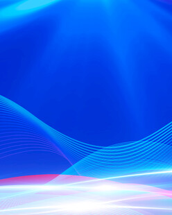 蓝色动感线条科技背景图