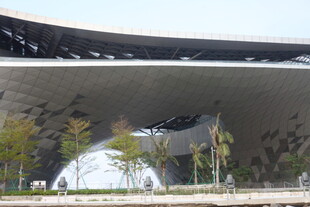 湛江现代风格独特建筑外观