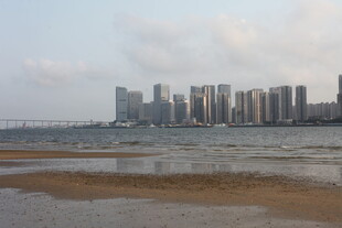 湛江海滨城市风光