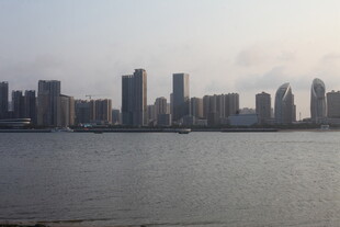 湛江城市滨水天际线景观