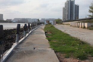 湛江城市河畔步道景观