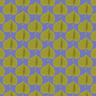 卡通叶子图案背景