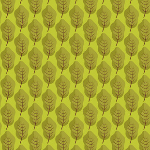 卡通叶子图案背景