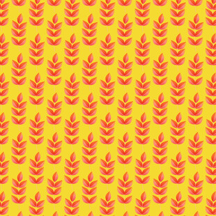 卡通叶子图案背景