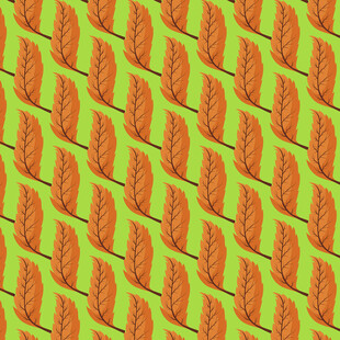 卡通叶子图案背景