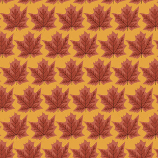 卡通叶子图案背景