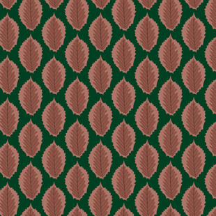 卡通叶子图案背景