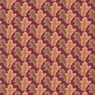 卡通叶子图案背景