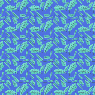 卡通叶子图案背景