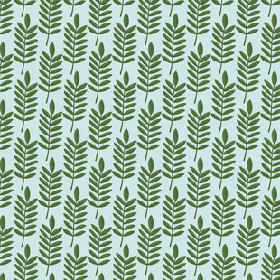 卡通叶子图案背景