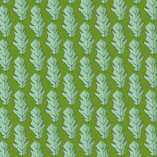 卡通叶子图案背景