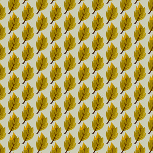 卡通叶子图案背景