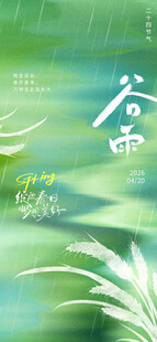 谷雨海报