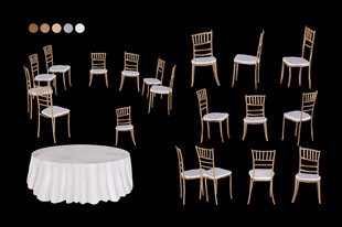 宴会桌椅元素