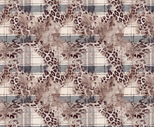 格子豹纹