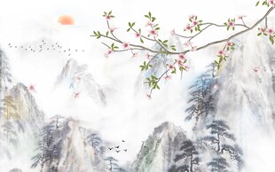 水墨风景