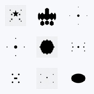 几何抽象图形元素集合