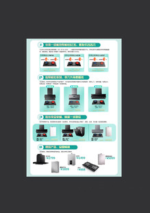 电子产品展示海报