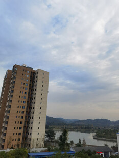 河畔高楼风景