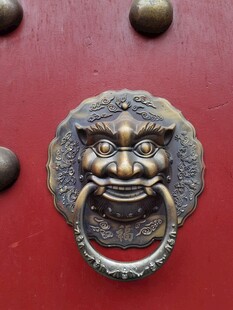 中式门环尽显古典韵味