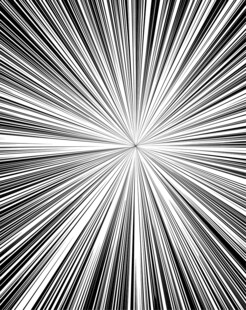 黑白放射状线条背景图