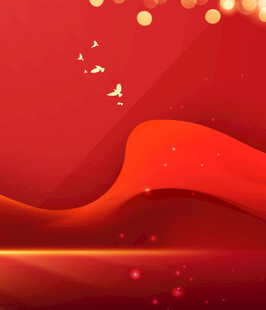红色动感渐变背景图