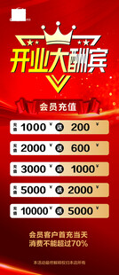 开业充值活动足浴