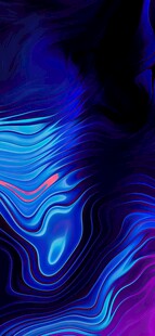 梦幻流体渐变抽象艺术图