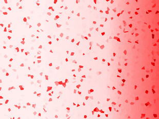 渐变粉色爱心散布背景